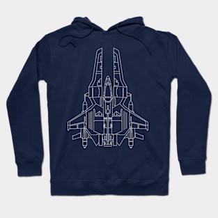 Gradius line Hoodie